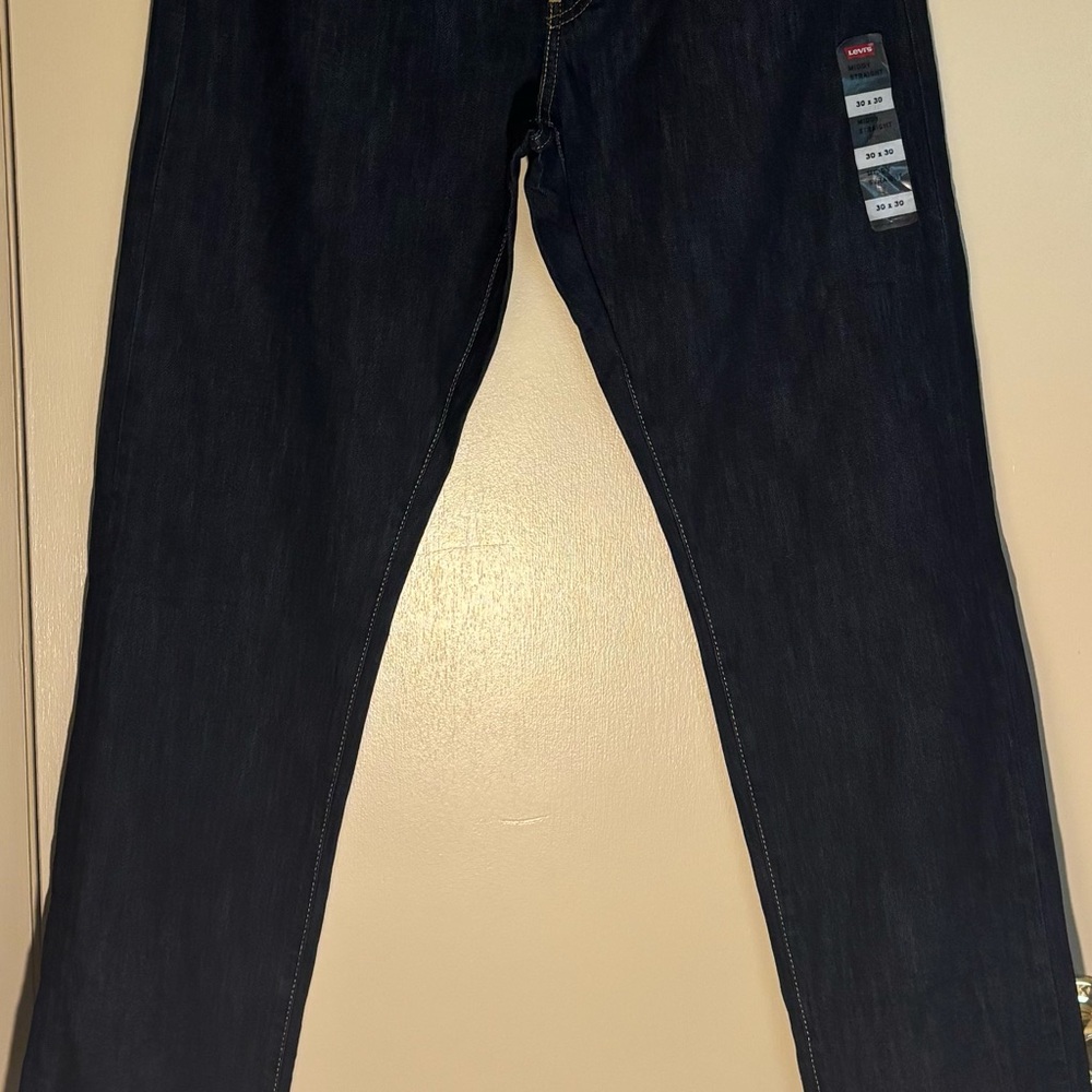 Levi's women Mid day Dark Blue Straight Jeans